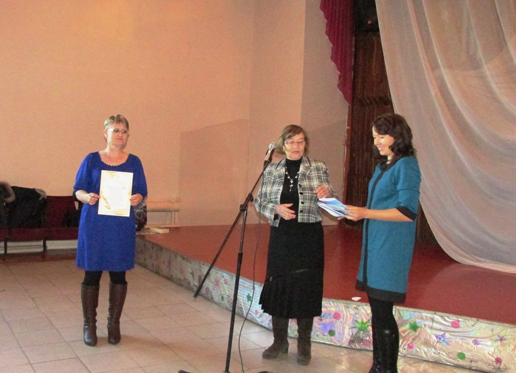 Награждение самой читающей мамы