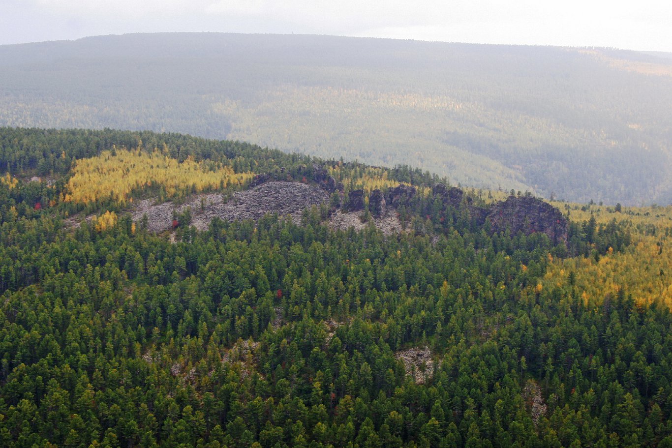Три камня с вертолёта, сентябрь 2008 года