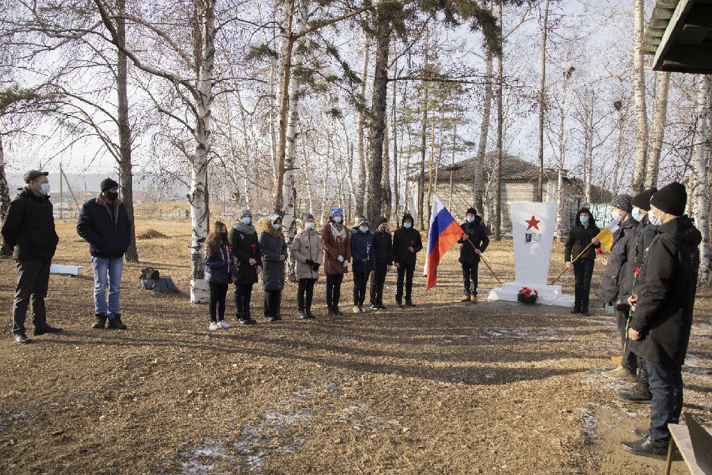 Митинг у памятника Афанасьеву И. С.