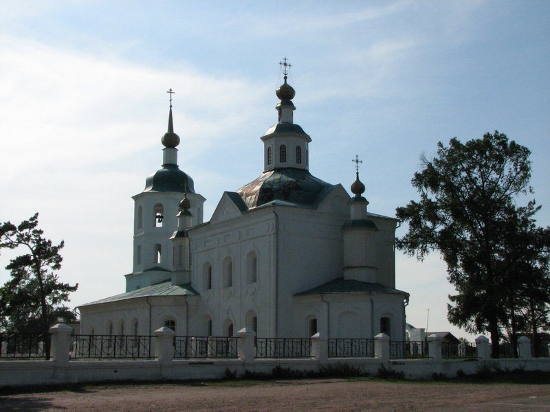 Церковь в Байкало-Кударе